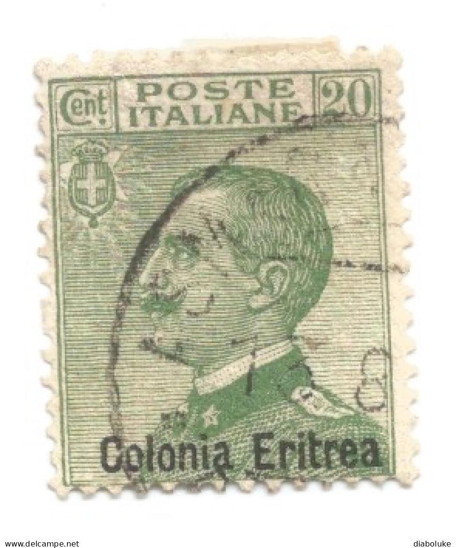 (COLONIE E POSSEDIMENTI) 1903, ERITREA, FLOREALI SOPRASTAMPATI - 2 Francobolli - Erythrée