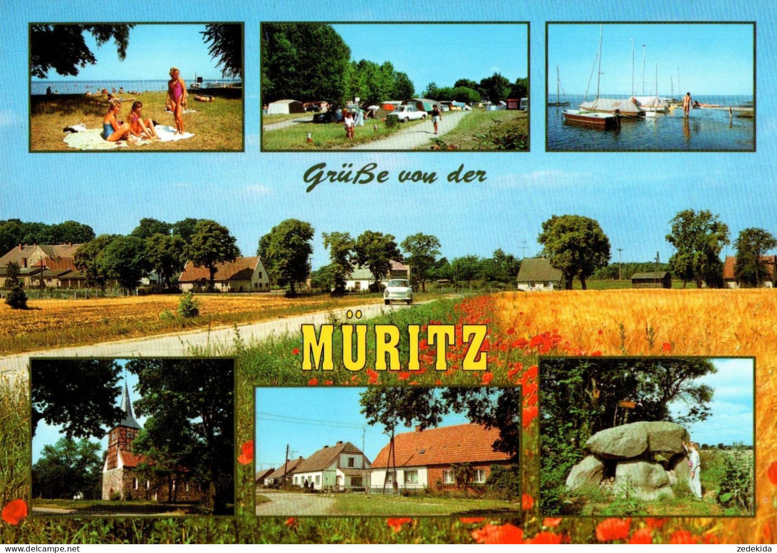 H1163 - TOP Ludorf Gotthun Vipperow  Müritz - Bild Und Heimat Reichenbach Qualitätskarte - Waren (Mueritz)