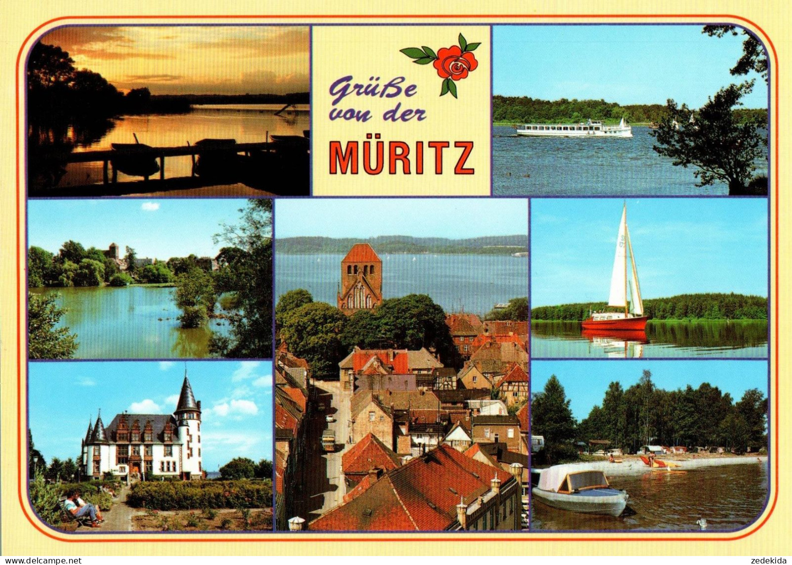 H1164 - TOP  Müritz - Bild Und Heimat Reichenbach Qualitätskarte - Waren (Müritz)