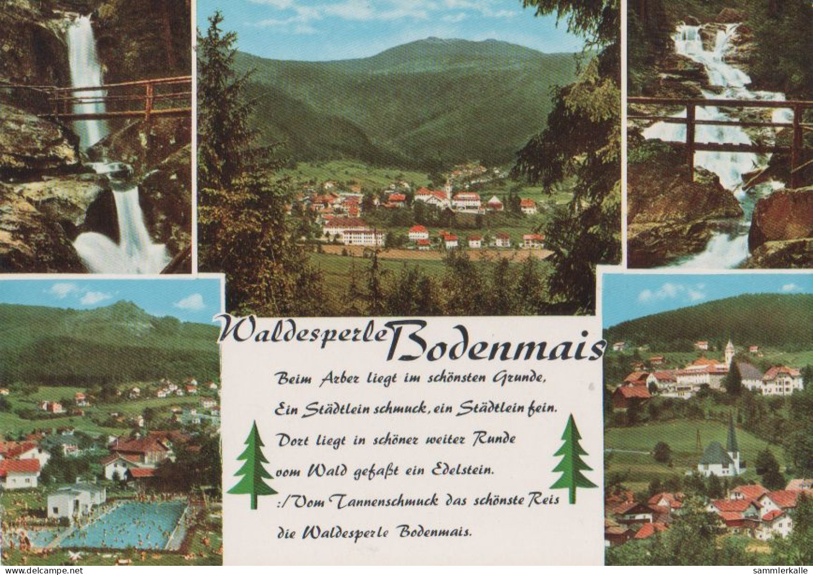 27096 - Bodenmais - U.a. Wasserfall - Ca. 1970 - Bodenmais