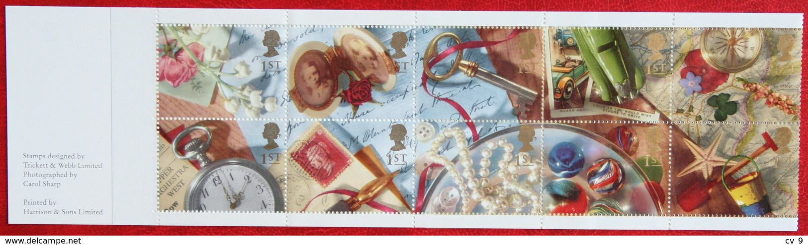 Greetings Booklet, Memories (Mi 1377-1386) 1992 POSTFRIS MNH ** ENGLAND GRANDE-BRETAGNE GB GREAT BRITAIN - Ongebruikt