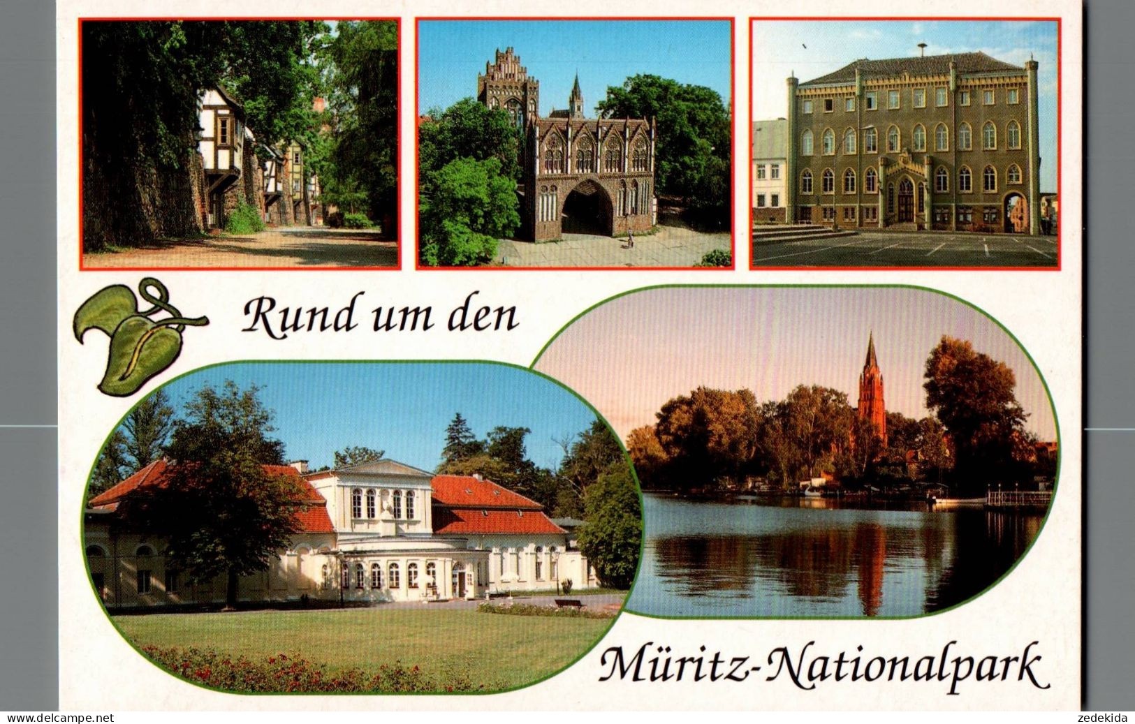 H1172 - TOP  Müritz Nationalpark Neubrandenburg Waren Neustrelitz - Bild Und Heimat Reichenbach Qualitätskarte - Neustrelitz