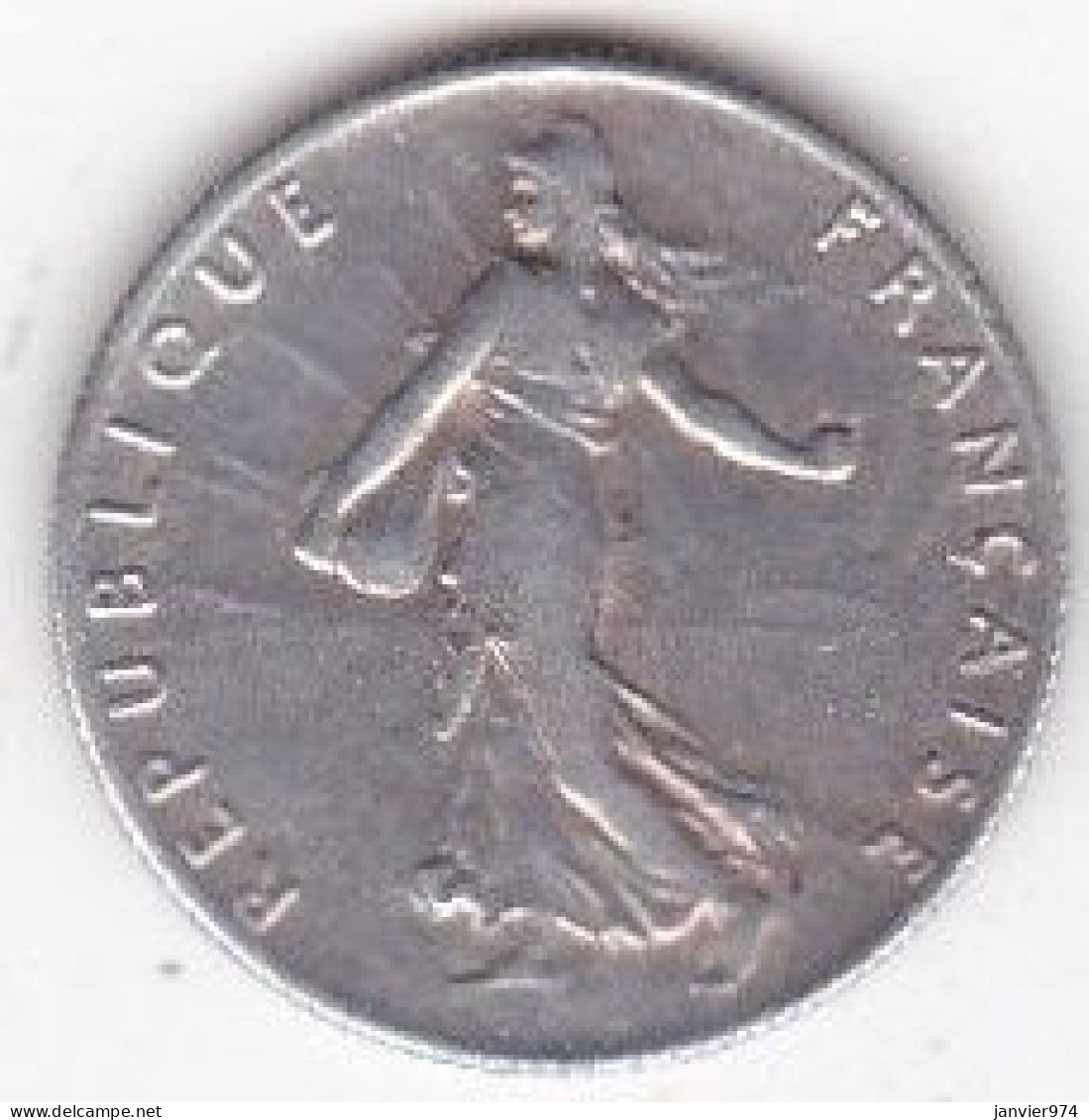 50 Centimes Semeuse 1915, En Argent - 50 Centimes