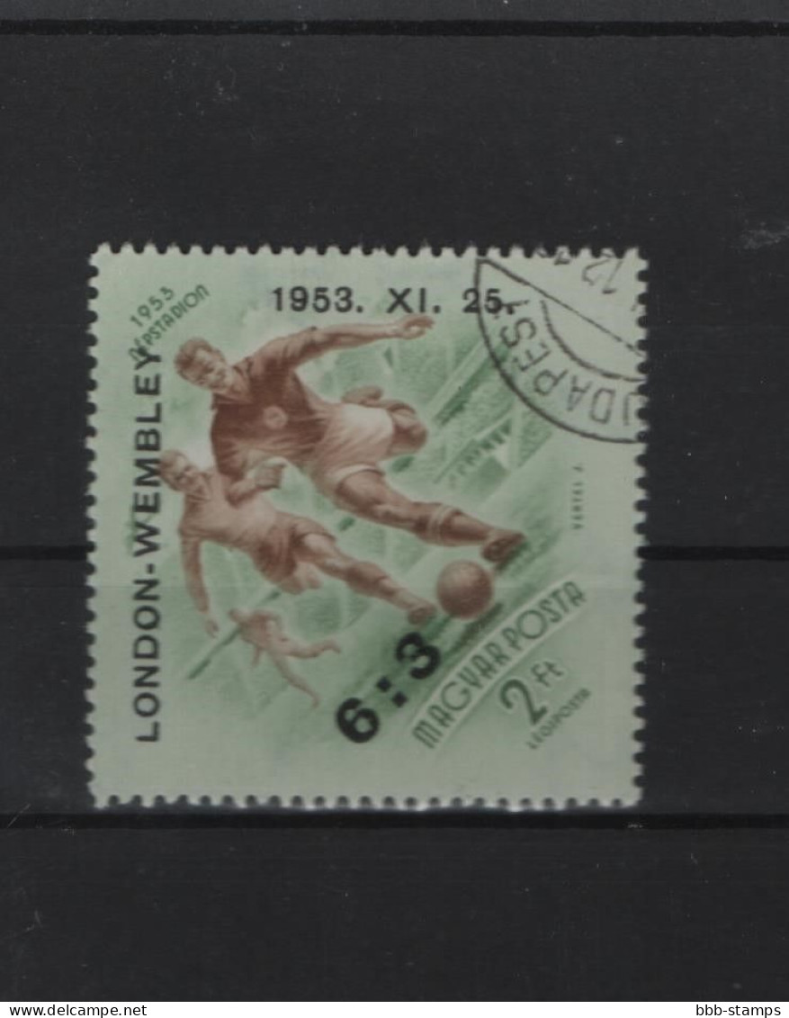 Ungarn Michel Cat.No.  Used  1340 Soccer - Used Stamps