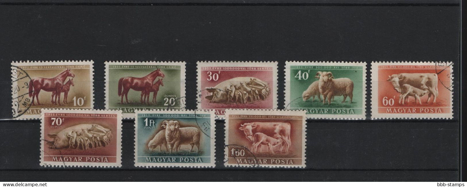 Ungarn Michel Cat.No.  Used 1150/1157 - Used Stamps
