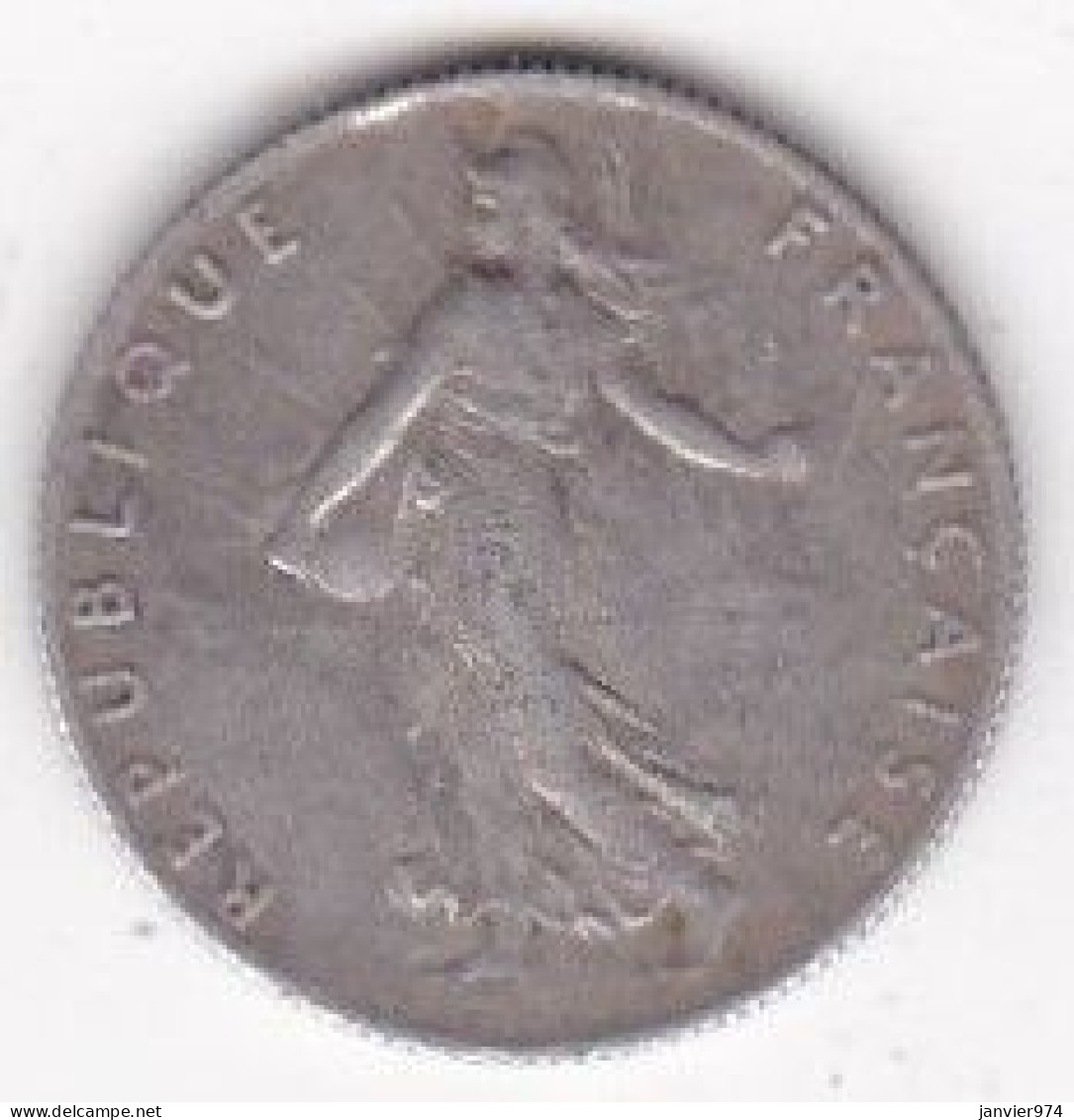 50 Centimes Semeuse 1909, En Argent - 50 Centimes