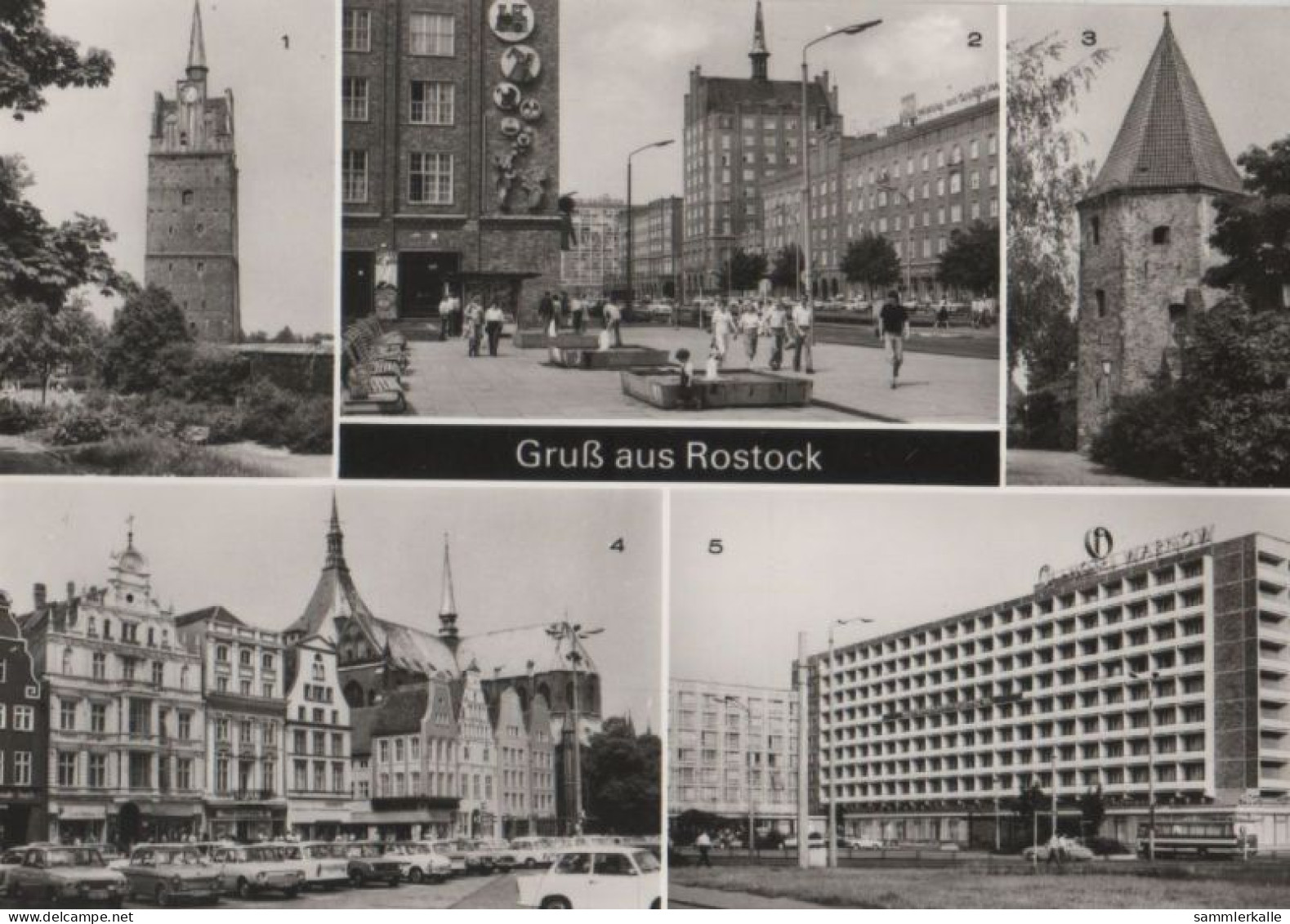 79298 - Rostock - U.a. Kröpeliner Tor - 1983 - Rostock