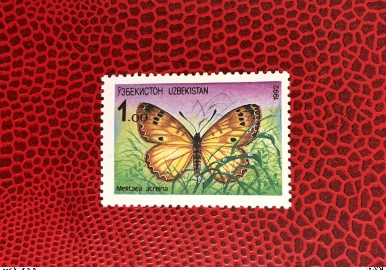 OUZBÉKISTAN 1992 1v Neuf MNH ** YT 2 Mariposa Butterfly Borboleta Schmetterlinge Farfalla UZBEKISTAN - Vlinders