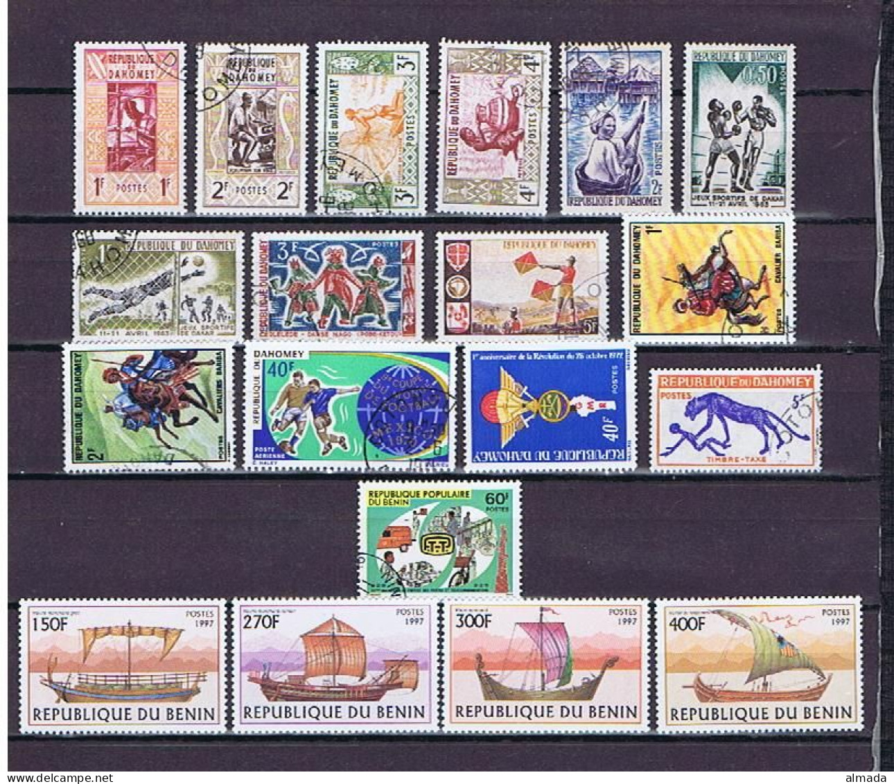 Dahomey/Benin: 19 Diff. ** Mnh And Used - Benin – Dahomey (1960-...)