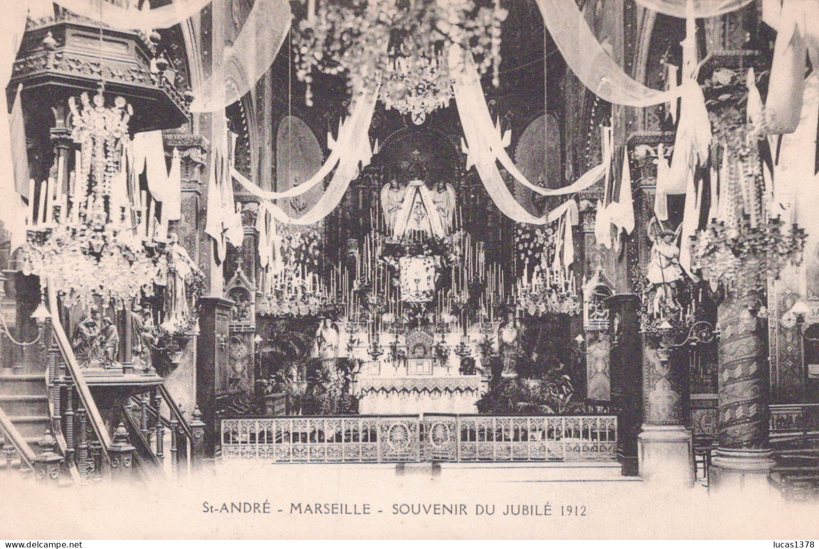 13 / MARSEILLE / SAINT ANDRE / SOUVENIR DU JUBILE 1912 - Quartiers Nord, Le Merlan, Saint Antoine