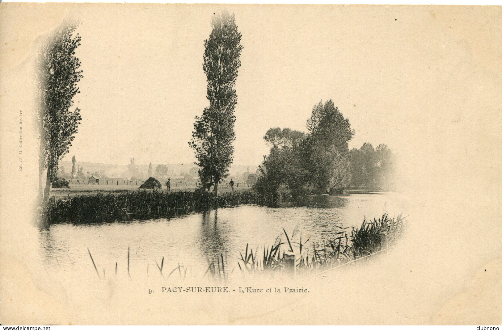 CPA - PACY-SUR-EURE - L'EURE ET LA PRAIRIE (IMPECCABLE) - Pacy-sur-Eure