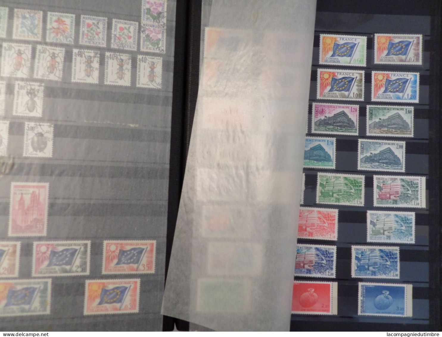 Enorme vrac de plusieurs milliers de timbres de France **/*/obl. 1900/2010. Très forte cote!  A SAISIR!!!!