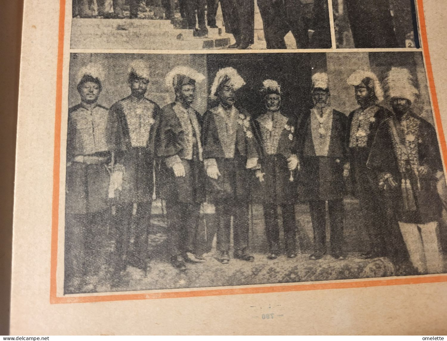 PELERIN 35/ RAMBOUILLET CONSEIL MINISTRES/COLONEL DE LA ROCQUE /ETHIOPIE MINISTRES /MUSSOLINI JOHN BULL - 1900 - 1949