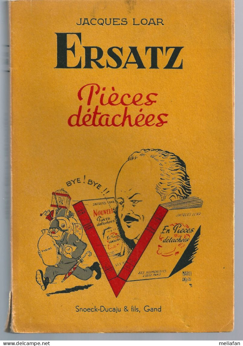 Z113 - JACQUES LOAR - ERSATZ PIECES DETACHEES - War 1939-45