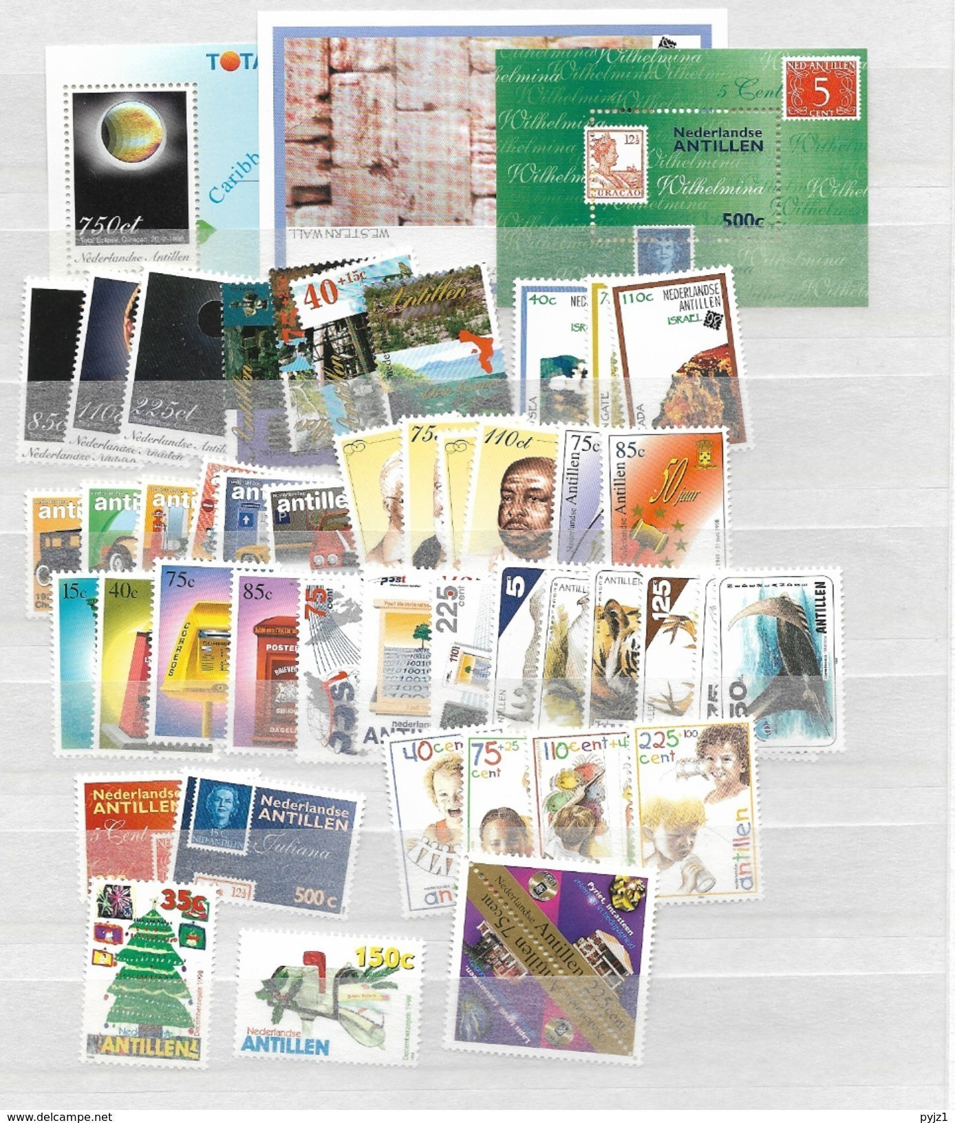 1998 MNH Nederlandse Antillen, Year Collection, Postfris - Curazao, Antillas Holandesas, Aruba