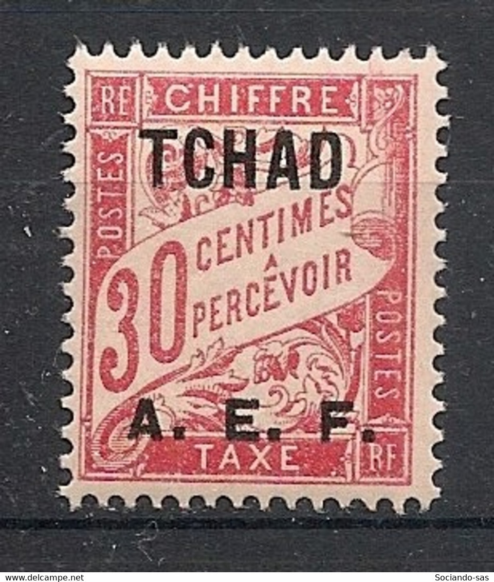 TCHAD - 1928 - Taxe TT N°YT. 5 - Type Duval 30c - Neuf Luxe ** / MNH / Postfrisch - Neufs