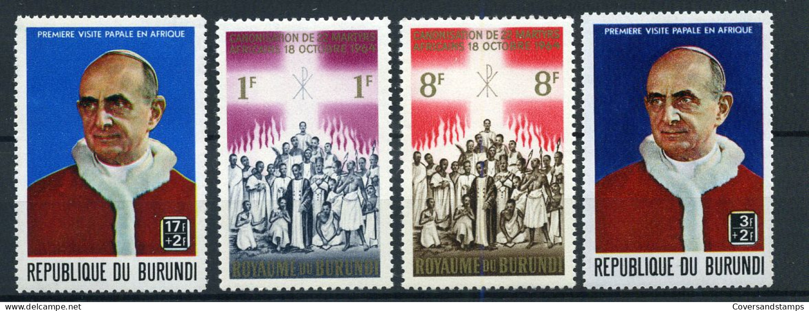 République Du Burundi - Pope   -  ** MNH - Päpste