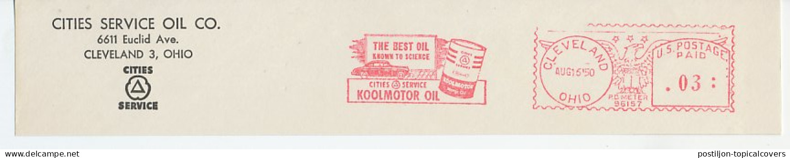 Meter Top Cut USA 1950 Oil - Car - Andere & Zonder Classificatie