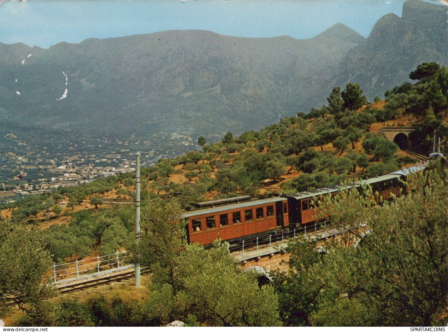 TREN TRANSPORTE Ferroviario Vintage Tarjeta Postal CPSM #PAA935.ES - Eisenbahnen