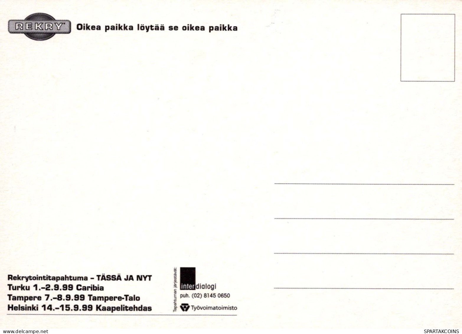 SINGE Animaux Vintage Carte Postale CPSM #PBS023.FR - Affen