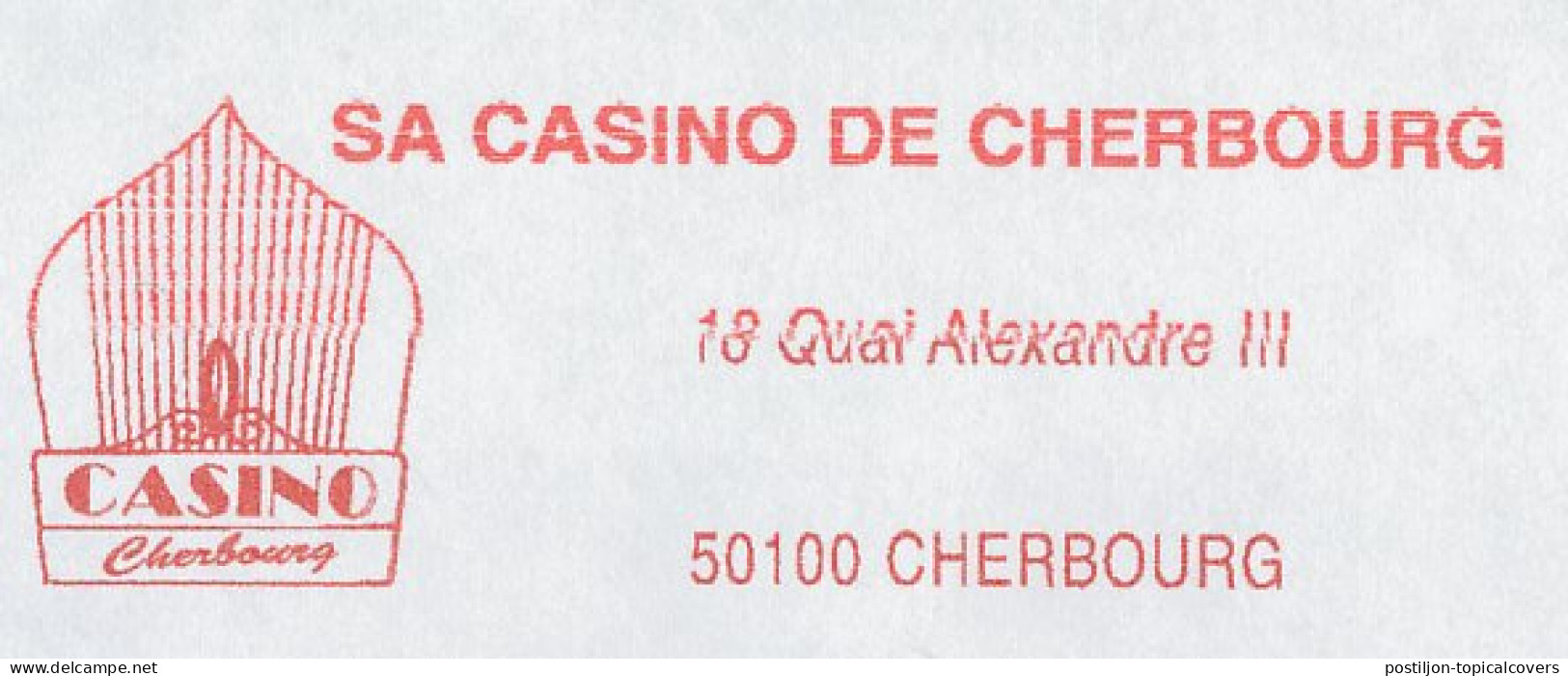 Meter Cover France 2003 Casino - Cherbourg - Non Classificati