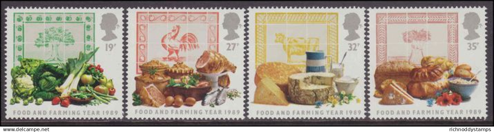 1989 Food And Farming Year Unmounted Mint. - Ongebruikt