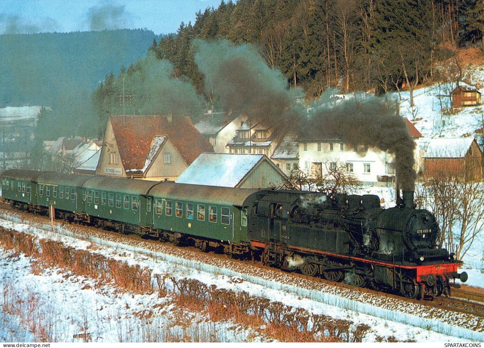 Transport FERROVIAIRE Vintage Carte Postale CPSM #PAA998.FR - Eisenbahnen