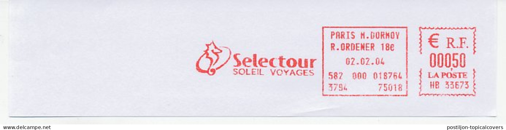 Meter Cut France 2004 Seahorse - Marine Life