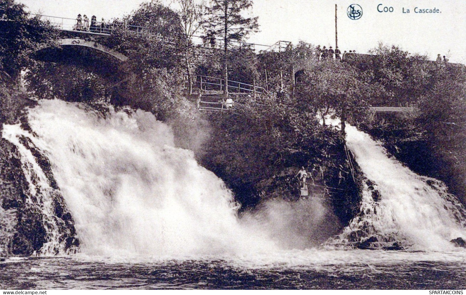 BELGIEN COO WASSERFALL Provinz Lüttich (Liège) Postkarte CPA #PAD141.DE - Stavelot