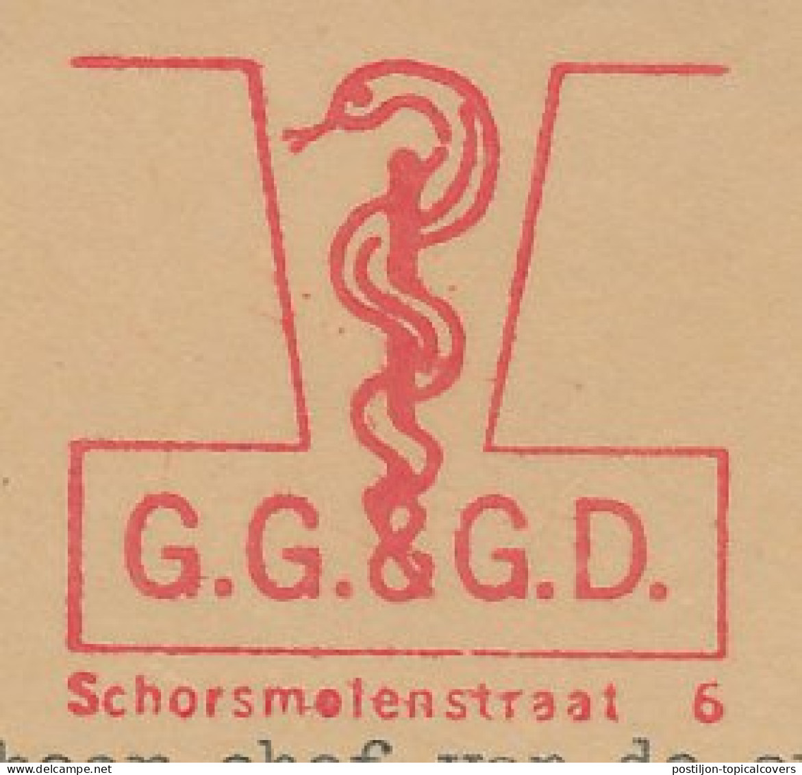 Meter Cover Netherlands 1971 Municipal Medical And Health Service - G.G. And G.D. - Breda - Other & Unclassified