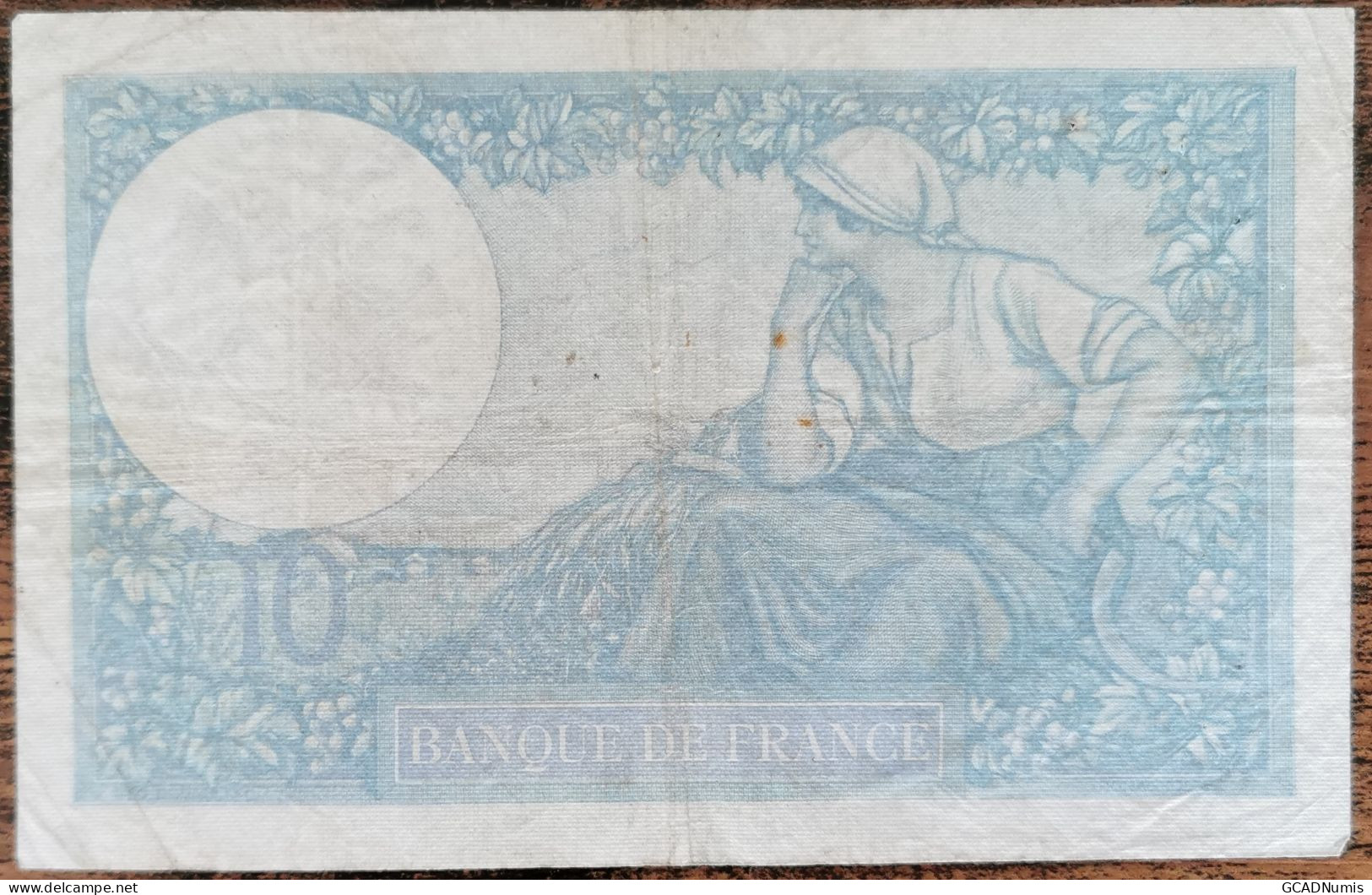 Billet 10 Francs MINERVE  21 - 11 - 1940 France Q.80189 - 10 F 1916-1942 ''Minerve''