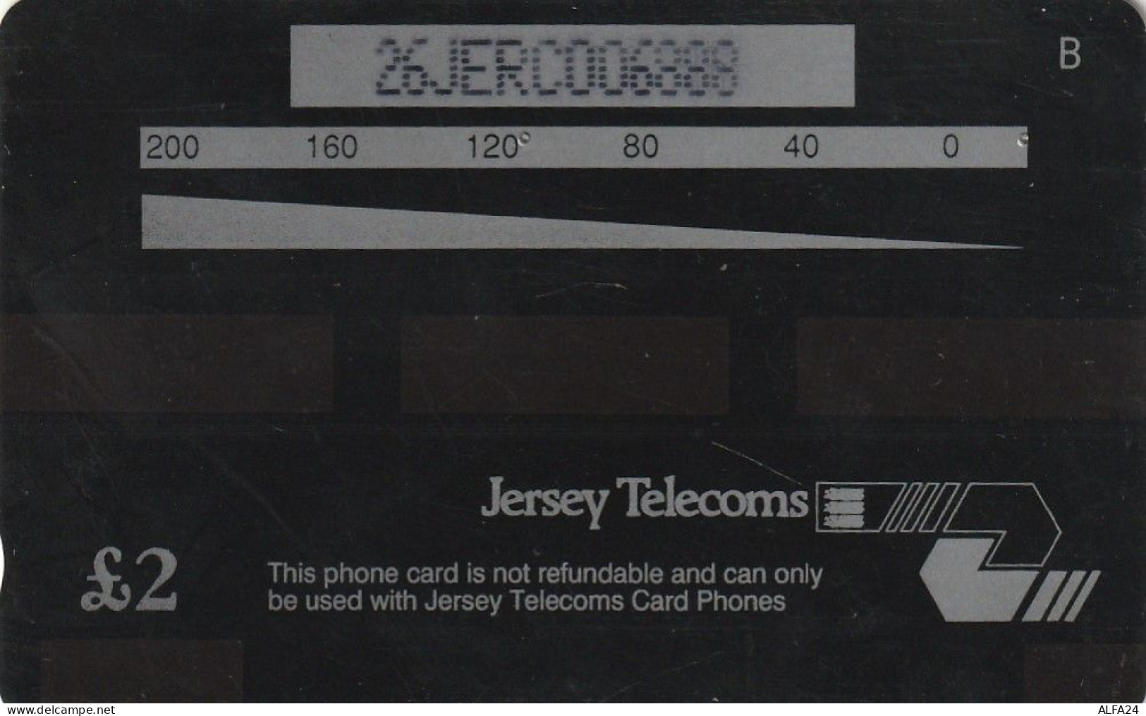 PHONE CARD JERSEY  (CZ990 - Jersey Et Guernesey