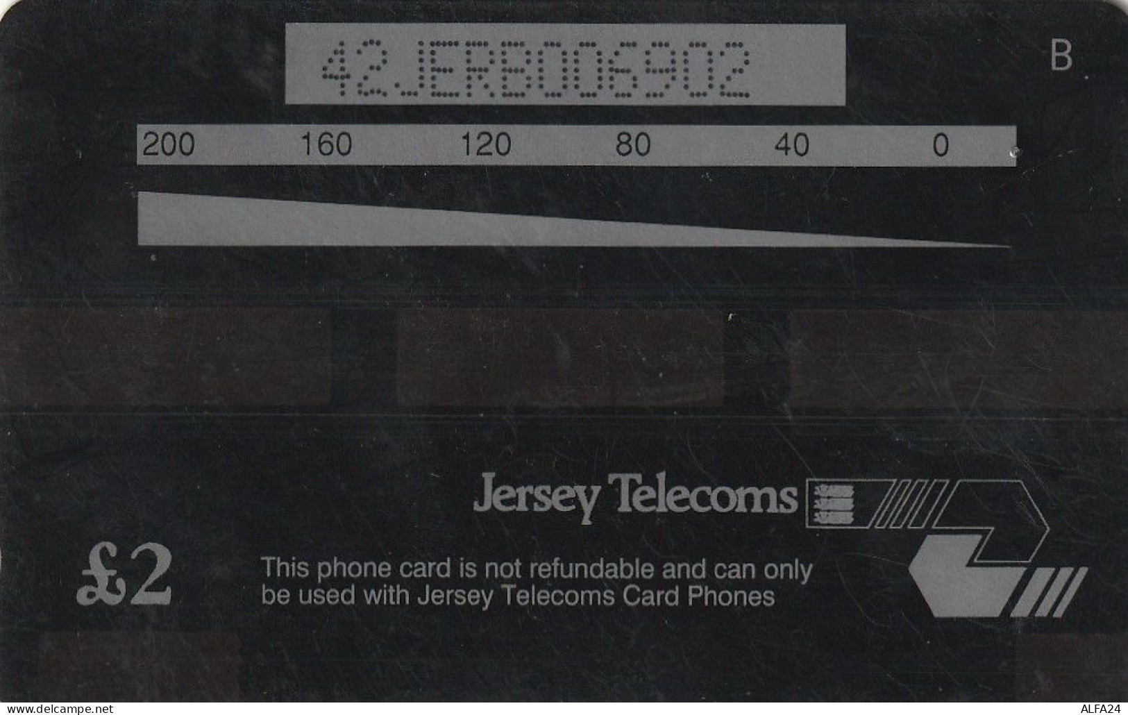 PHONE CARD JERSEY  (CZ972 - Jersey E Guernsey