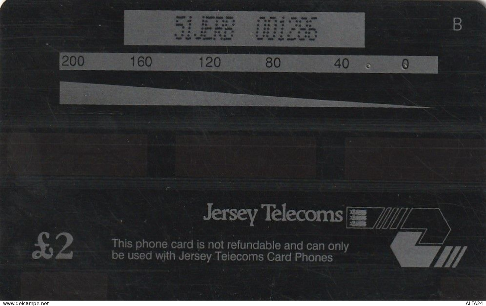 PHONE CARD JERSEY  (CZ968 - Jersey En Guernsey