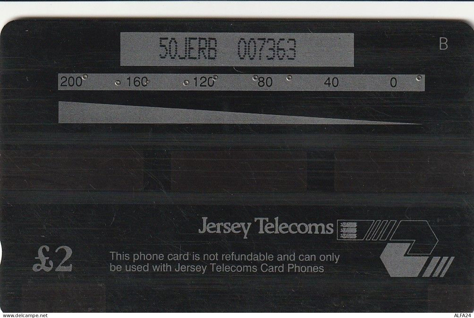 PHONE CARD JERSEY  (CZ970 - Jersey En Guernsey