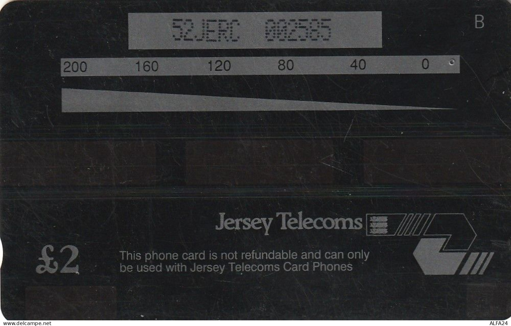PHONE CARD JERSEY  (CZ960 - Jersey Et Guernesey
