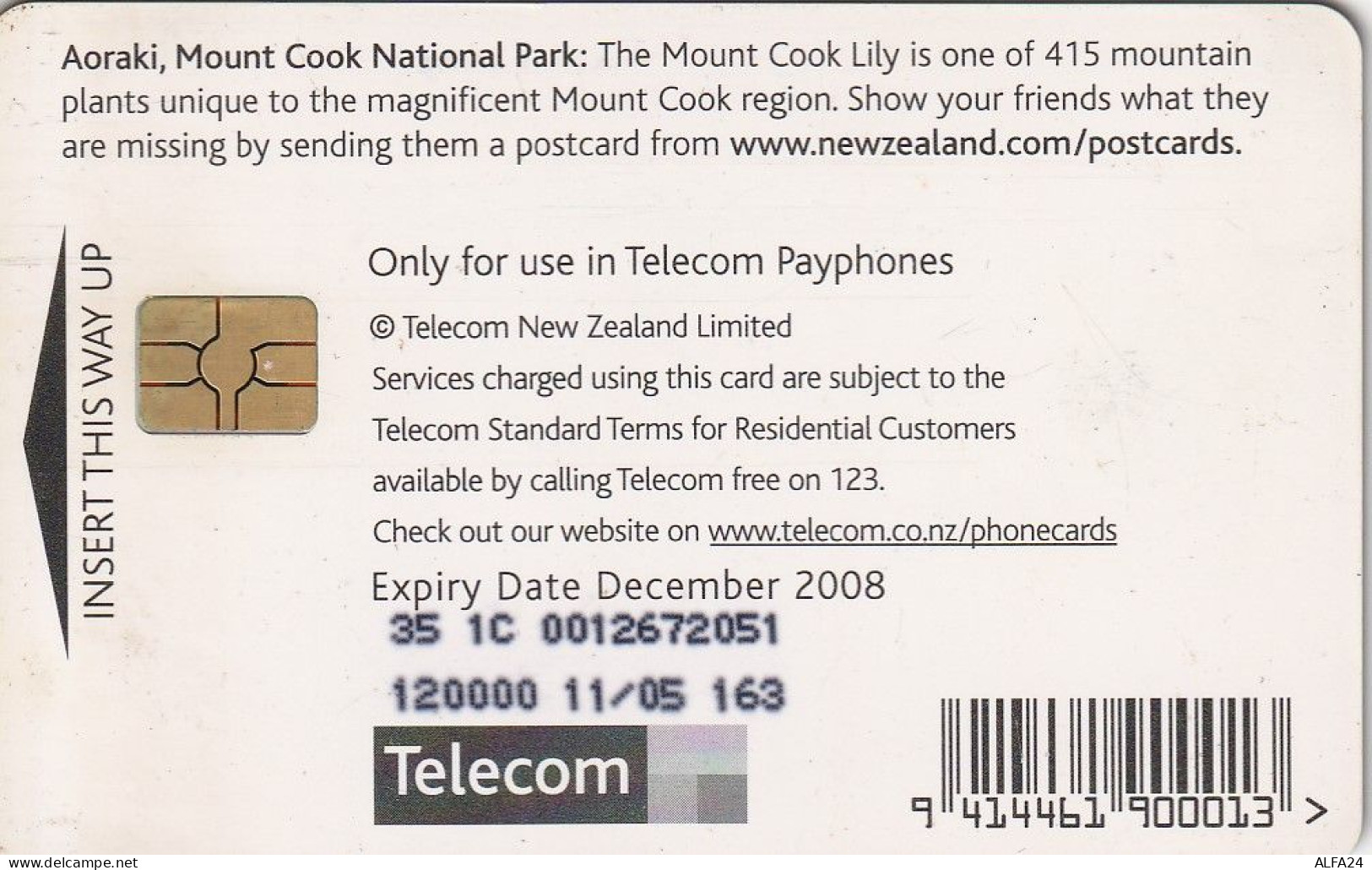 PHONE CARD NUOVA ZELANDA  (CZ711 - Nueva Zelanda