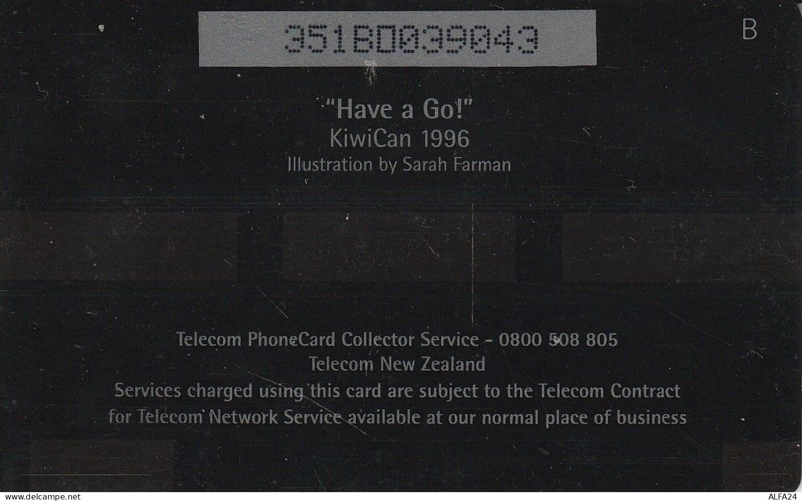 PHONE CARD NUOVA ZELANDA  (CZ705 - Nueva Zelanda