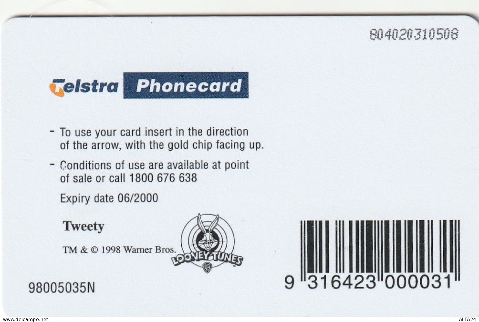 PHONE CARD AUSTRALIA  (CZ624 - Australia