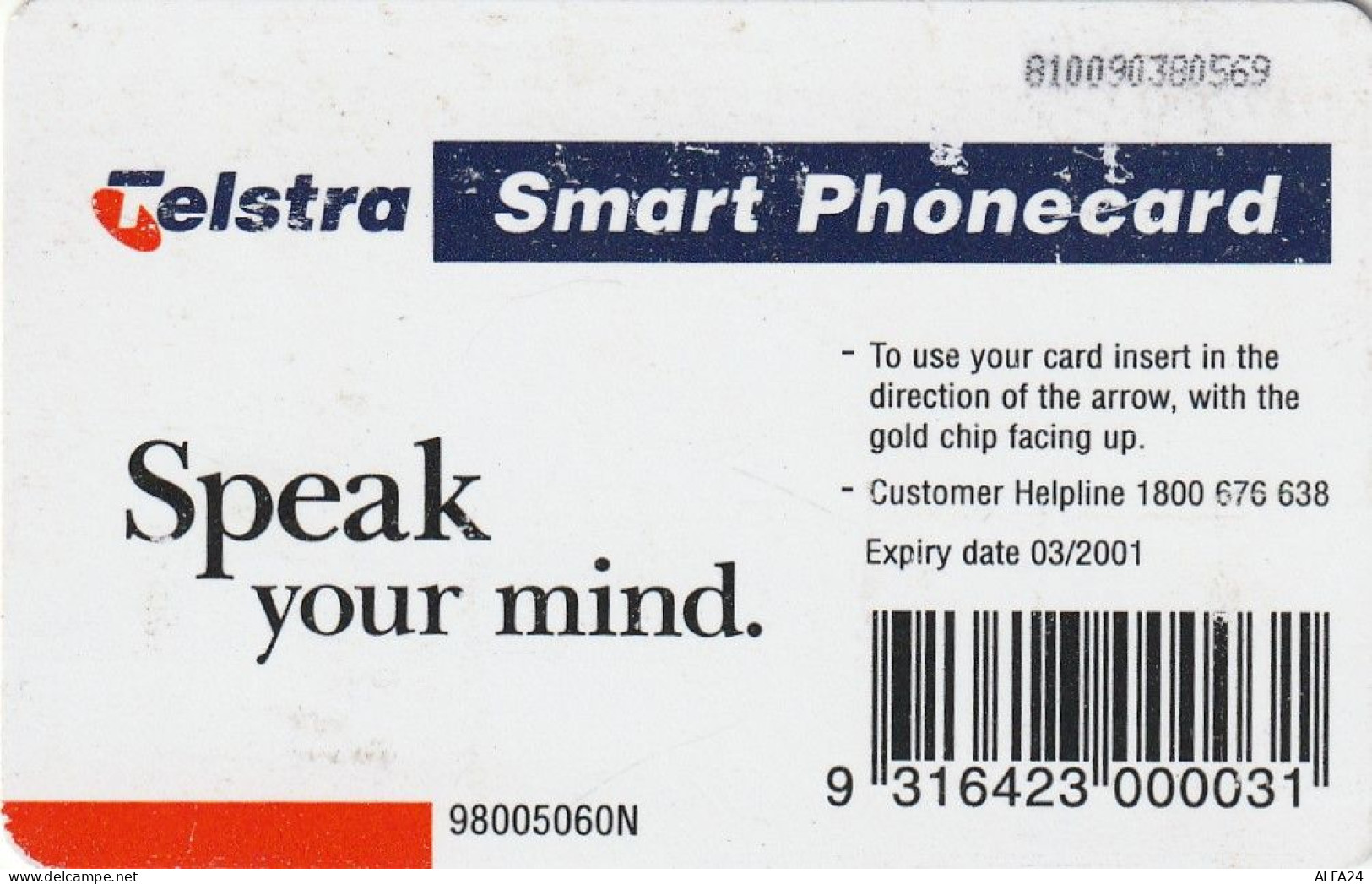 PHONE CARD AUSTRALIA  (CZ622 - Australia