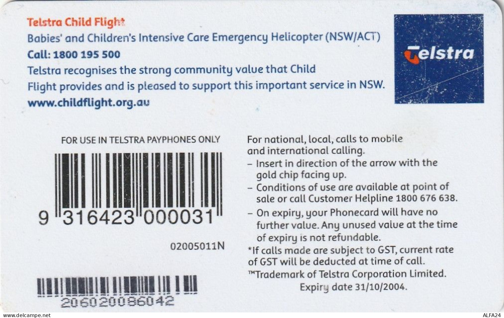 PHONE CARD AUSTRALIA  (CZ614 - Australië