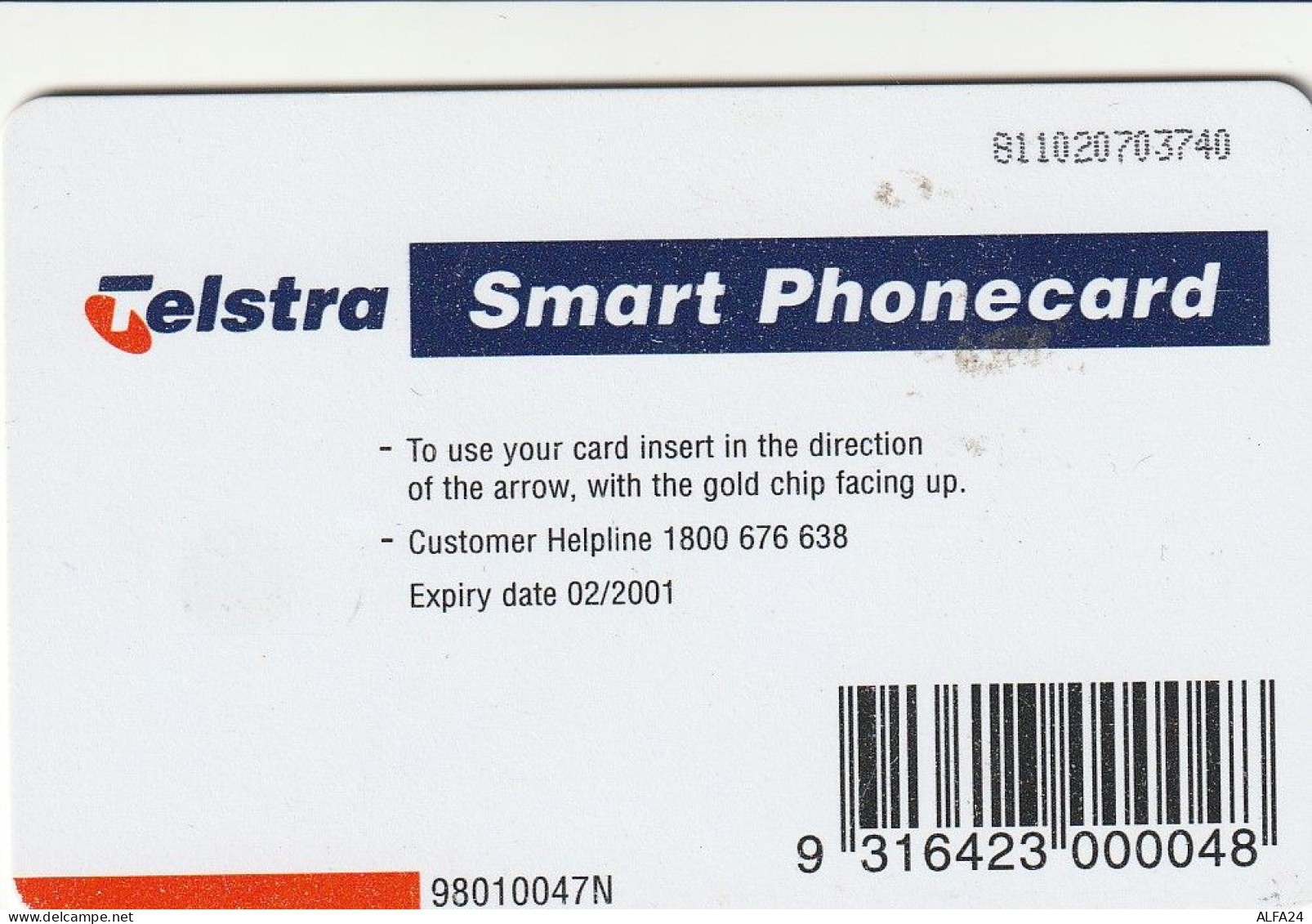 PHONE CARD AUSTRALIA  (CZ618 - Australie