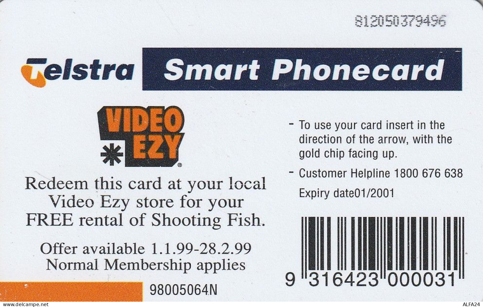 PHONE CARD AUSTRALIA  (CZ611 - Australie