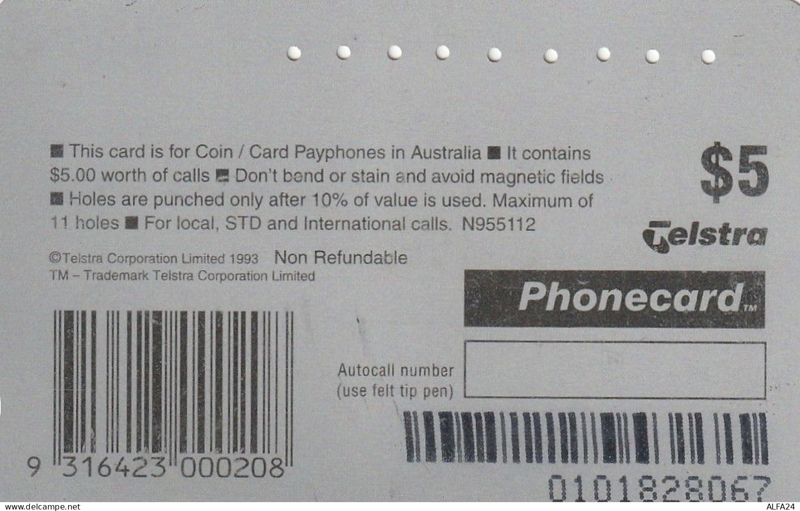 PHONE CARD AUSTRALIA  (CZ596 - Australie