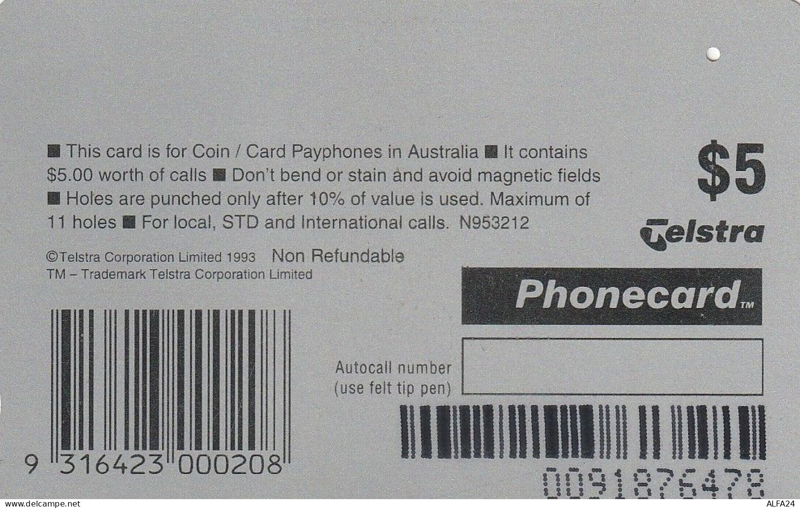 PHONE CARD AUSTRALIA  (CZ586 - Australia