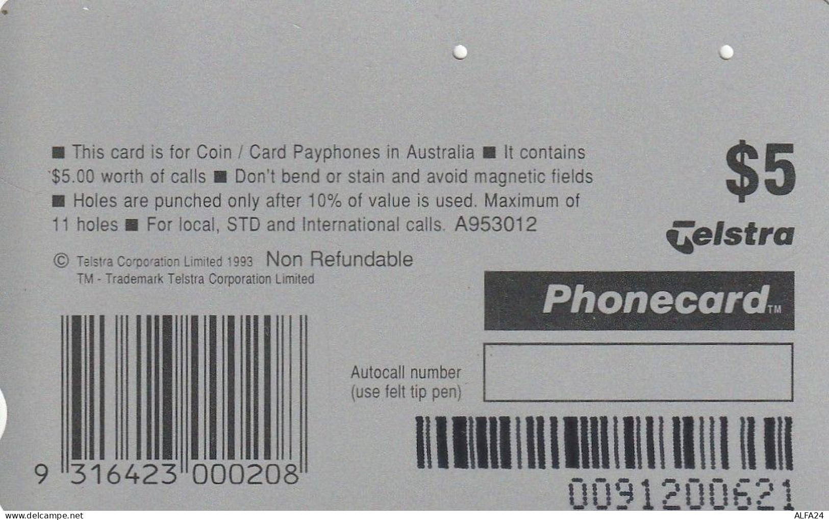 PHONE CARD AUSTRALIA  (CZ587 - Australie