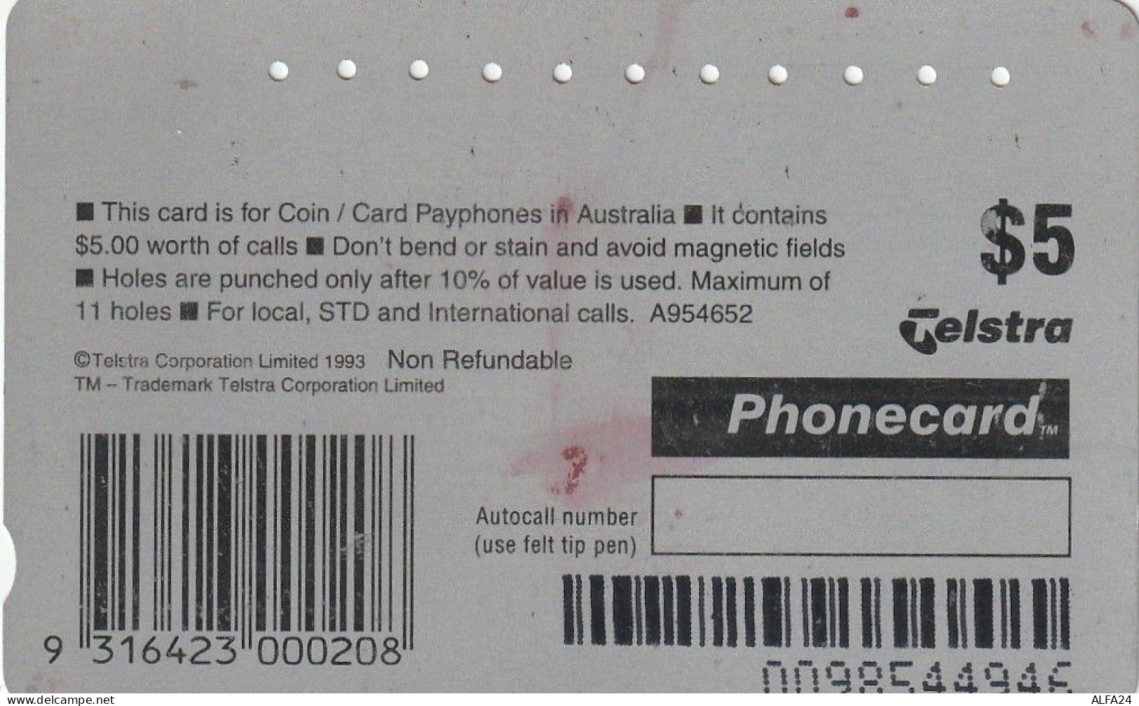 PHONE CARD AUSTRALIA  (CZ583 - Australië