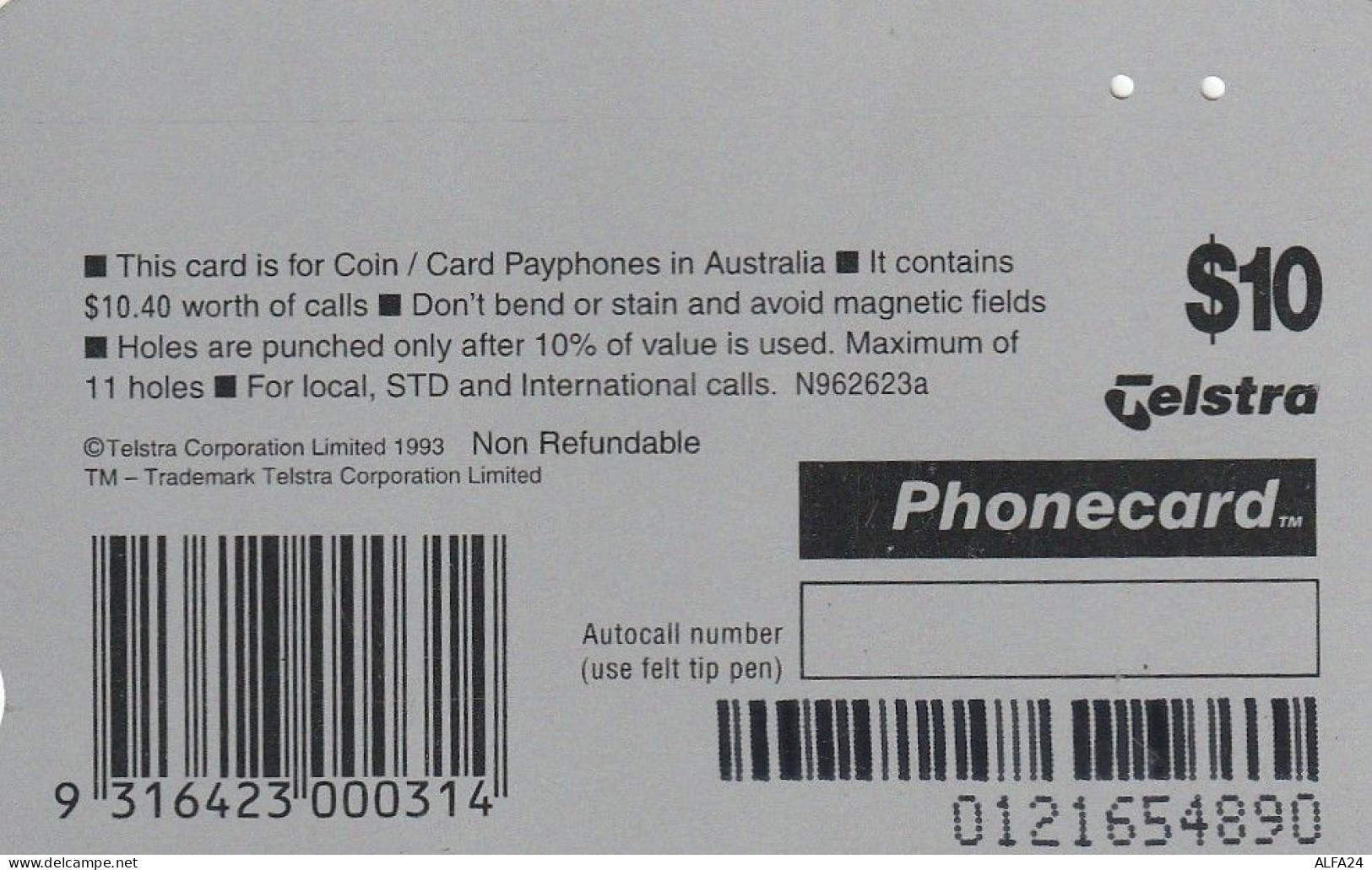PHONE CARD AUSTRALIA  (CZ576 - Australie