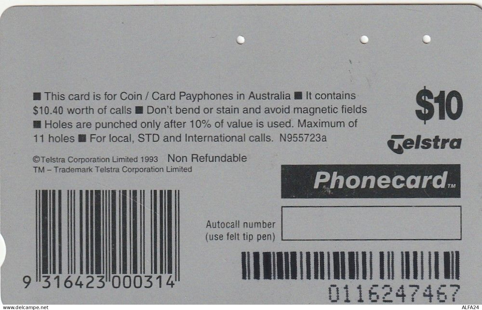 PHONE CARD AUSTRALIA  (CZ577 - Australië