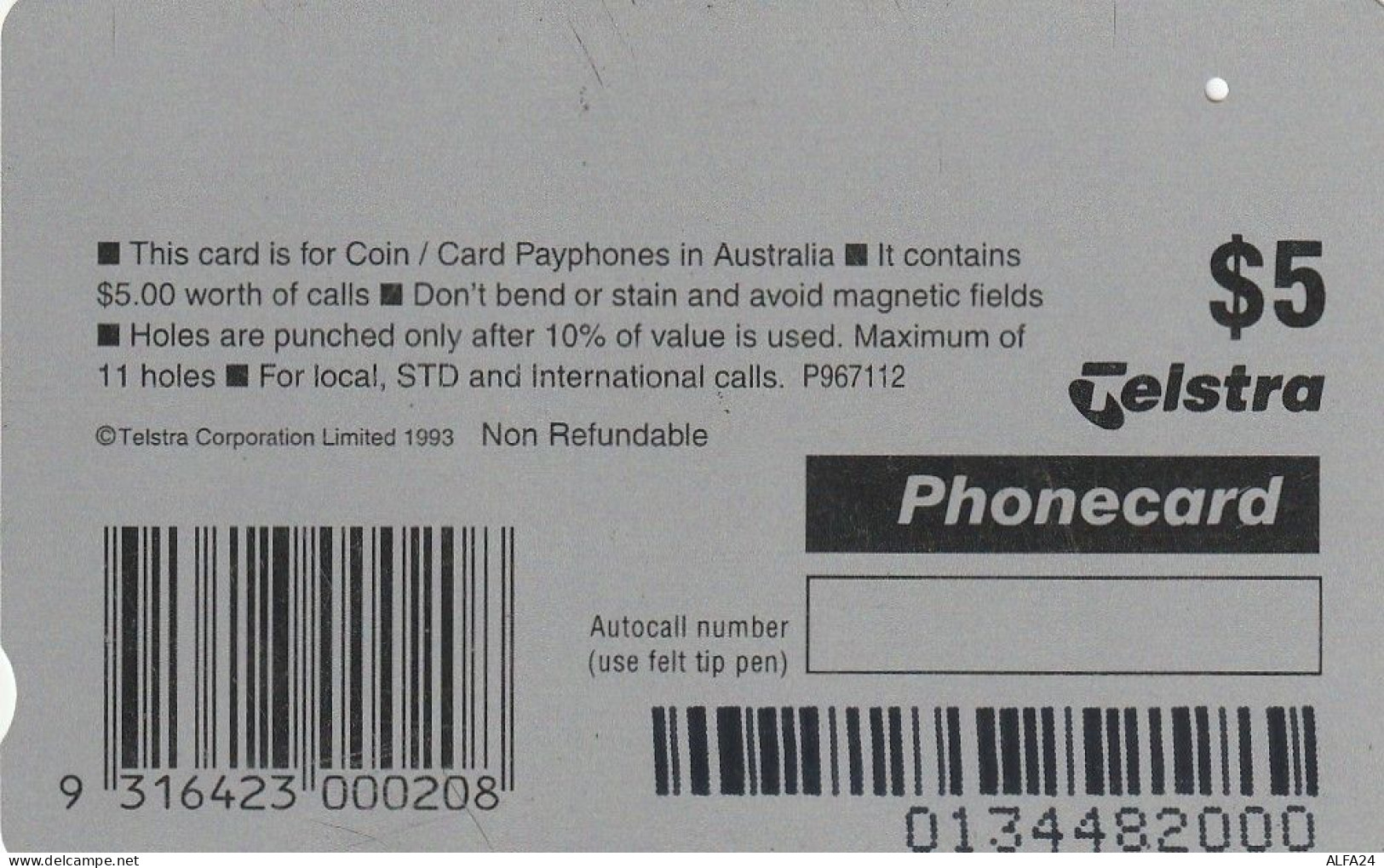 PHONE CARD AUSTRALIA  (CZ568 - Australia